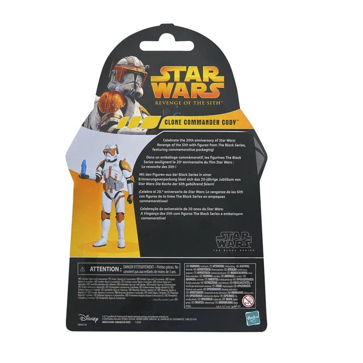 Wholesale Price with free shipping across the USA for Star Wars The Black Series Clone Commander Cody Anniversary Action Figure (6”) - Manji Distributors