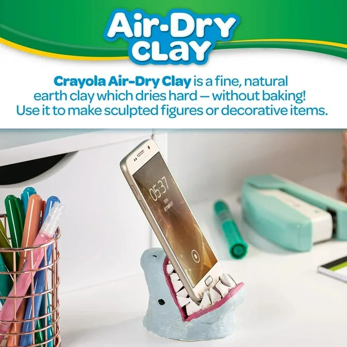 Wholesale Price with free shipping across the USA for Crayola Air Dry Clay Bucket, White, Clay for Kids, Arts & Crafts, School Supplies, Teacher Supplies - Manji Distributors