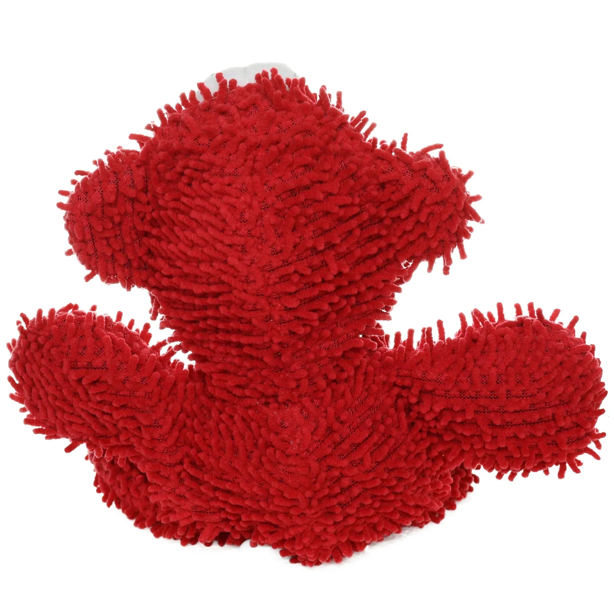 Wholesale Price with free shipping across the USA for Mighty Microfiber Ball Medium Monster Red Durable Plush Squeaky Dog Toy - Manji Distributors