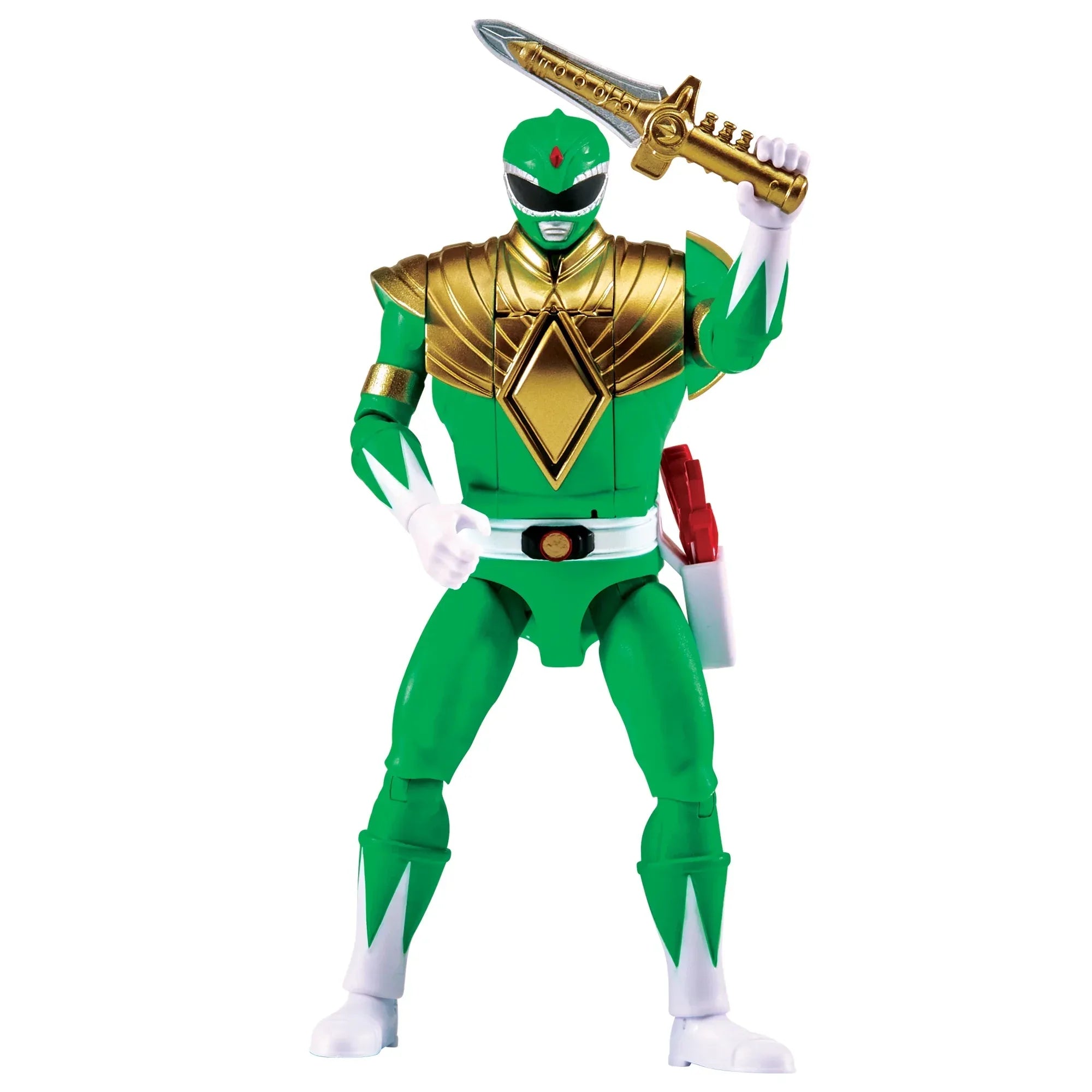 Wholesale Price with free shipping across the USA for Mighty Morphin Power Rangers: Re-Ignition - Auto-Morphin Green Ranger Action Figure by Playmates Toys - Manji Distributors