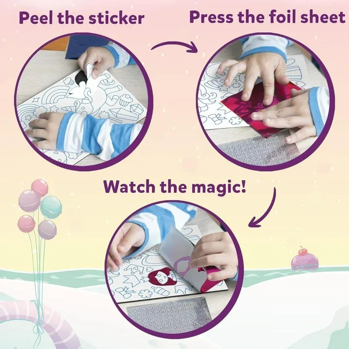 Wholesale Price with free shipping across the USA for Skillmatics Foil Fun Unicorns & Princesses - Manji Distributors