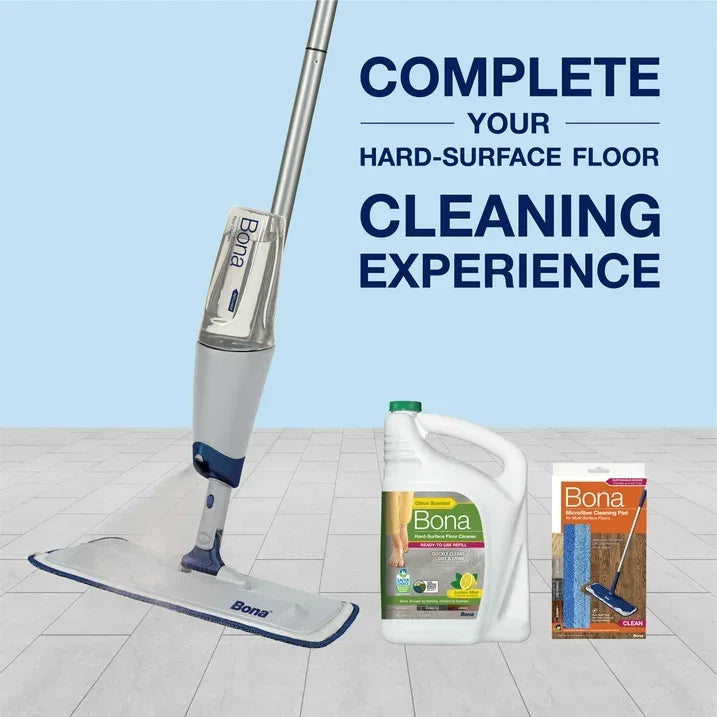 Wholesale Price with free shipping across the USA for Bona Spray Mop Air for Multi Surface floors, Lemon Mint Scent - Manji Distributors